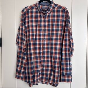 XL Premium Cotton J&M Button-Down